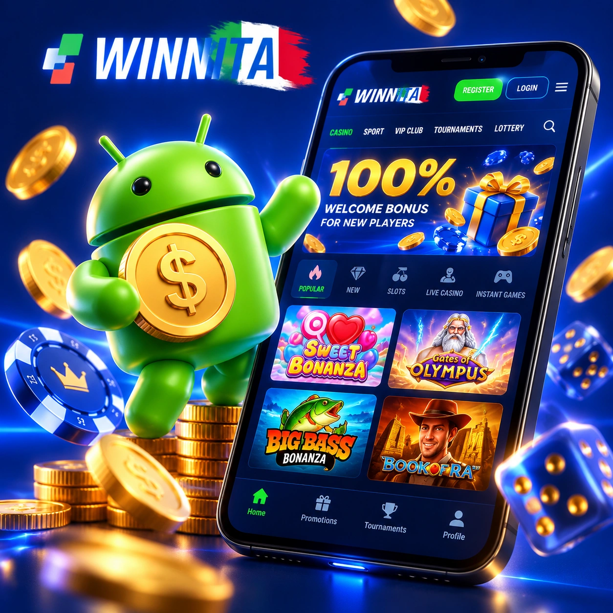 App Android di Winnita